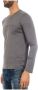 Armani Jeans Shirt met lange mouwen Grijs Heren - Thumbnail 2