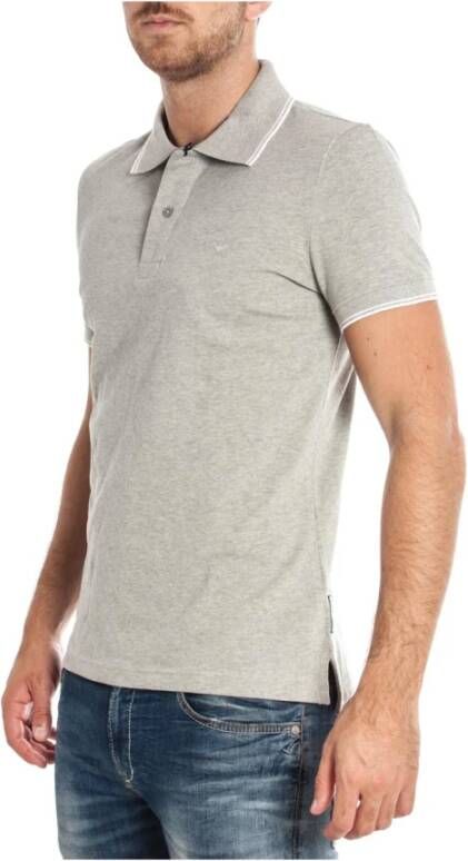 Armani Jeans Polo Shirt Grijs Heren