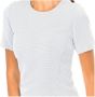 Emporio Armani Jurk met Korte Mouwen en Ronde Hals Gray Dames - Thumbnail 2