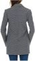 Armani Jeans Stijlvolle Jas met Reverskraag Blue Dames - Thumbnail 2