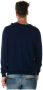 Armani Jeans Gezellige Gebreide Trui Blue Heren - Thumbnail 2