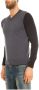 Armani Jeans Gezellige Gebreide Trui Gray Heren - Thumbnail 2