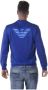 Armani Jeans Sweatshirt Blauw Heren - Thumbnail 2