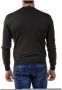 Armani Jeans Gezellige Gebreide Trui Green Heren - Thumbnail 2