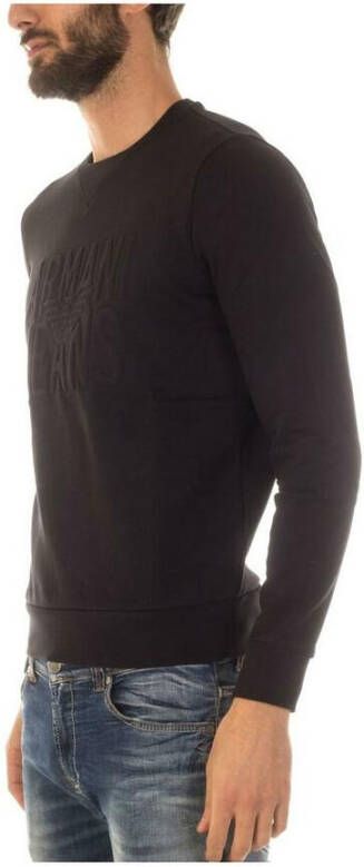 Armani Jeans Sweatshirt Zwart Heren