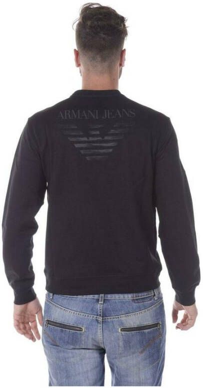 Armani Jeans Sweatshirt Zwart Heren