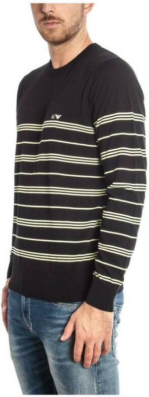 Armani Jeans Sweatshirt Zwart Heren