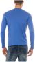 Armani Jeans Gezellige Gebreide Trui Blue Heren - Thumbnail 2