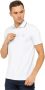 Armani Exchange Polo Logo TShirt Stretch Katoen Korte Mouw White Heren - Thumbnail 2