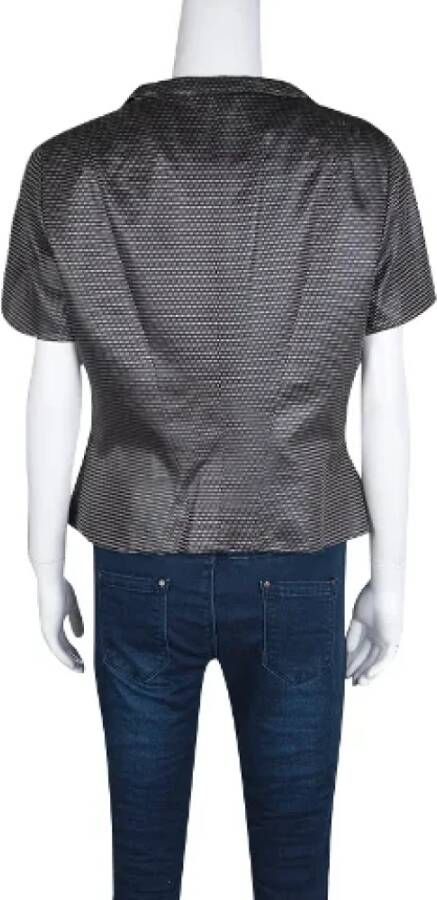 Armani Pre-owned Fabric outerwear Grijs Dames