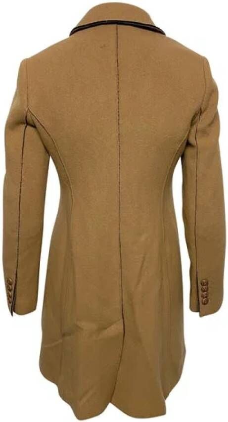 Armani Pre-owned Wool outerwear Bruin Dames