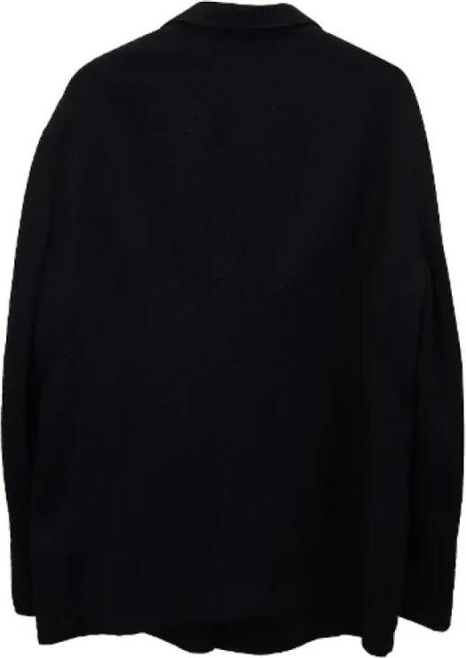 Armani Pre-owned Wool tops Blauw Dames