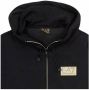 Emporio Armani EA7 Heren Zip Hoodie Moderne Stijl Black Heren - Thumbnail 2