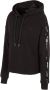 Armani Exchange Zwarte Hoodie met Capuchon Aw23 Winter Stijl Black Dames - Thumbnail 2