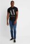 Armani Exchange Zwart T-shirt met ronde hals en korte mouwen Black Heren - Thumbnail 2