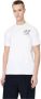 Armani Exchange Basis T-shirt White Heren - Thumbnail 2