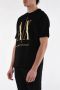 Armani Exchange Zwart T-shirt met Logo Print Black Heren - Thumbnail 3