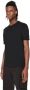Armani Exchange Basis T-Shirt Zwart Heren - Thumbnail 2