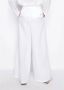 Armani Exchange Wijde Broek White Dames - Thumbnail 2