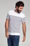 Armor-Lux Etel T-Shirt Strepen Wit Heren - Thumbnail 3