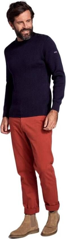 Armor-Lux Pullover Fouesnant Blauw Heren