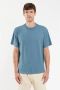Armor-Lux T-Shirt Blauw Heren - Thumbnail 3