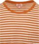Armor Lux T-shirt T-Shirt Linnen Strepen Oranje - Thumbnail 2