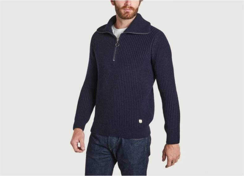 Armor-Lux Trucker sweater met kralen voor heren Blauw Heren