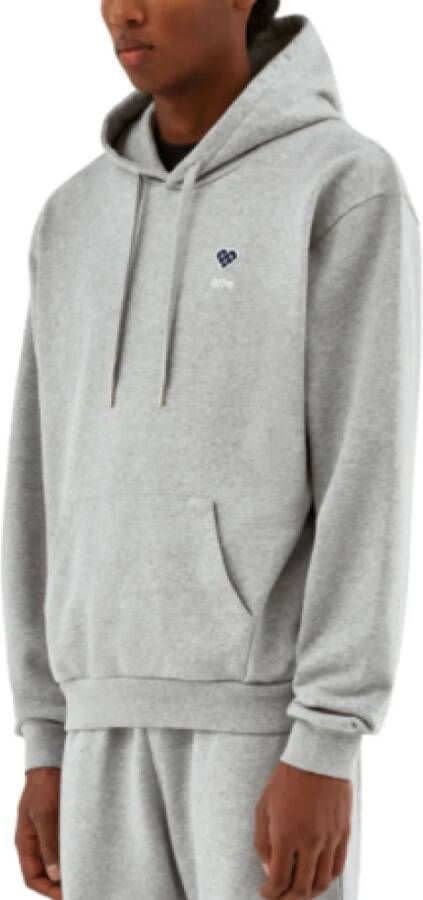 Arte Antwerp Harmon Heart Logo Hoodie Maat L Kleur: Grijs Heren