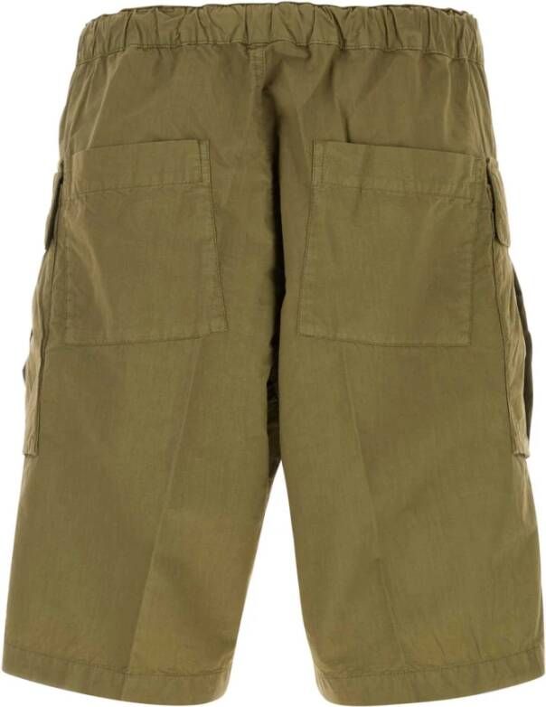 Aspesi Comfortabele Bermuda Shorts voor Mannen Groen Heren