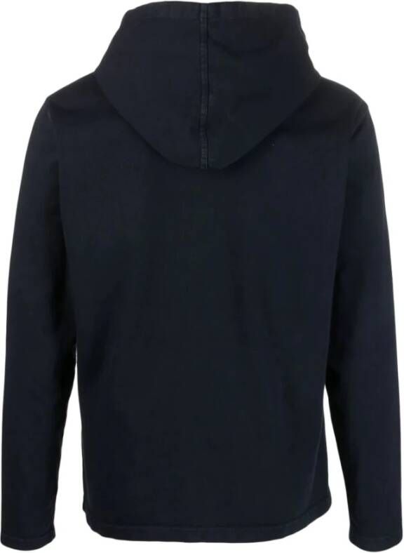 Aspesi Biologisch katoenen hoodie voor heren Blauw Heren