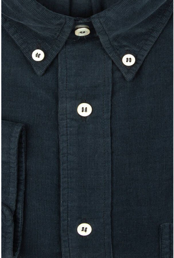 Aspesi Gestreept Formeel Overhemd Blauw Heren