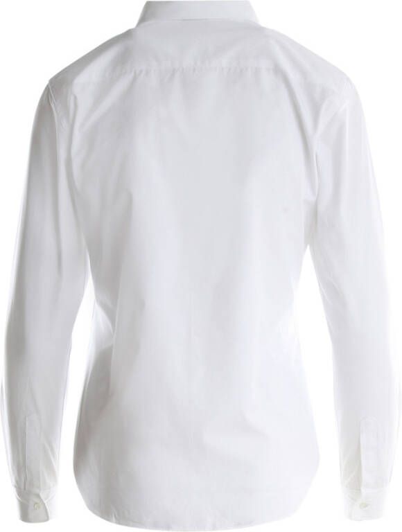 Aspesi Het Witte Poplin Overhemd Wit Dames