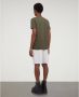 Aspesi Klassiek Militair T-shirt Green Heren - Thumbnail 2
