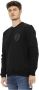 Automobili Lamborghini Black Cotton Sweater with Shield Logo Print and Rear Lettering Black Heren - Thumbnail 2