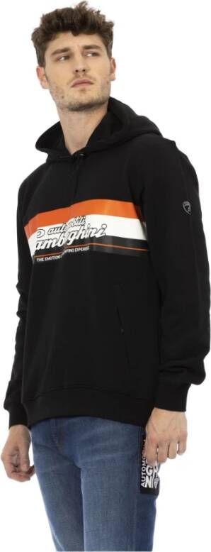Automobili Lamborghini Hoodies Zwart Heren