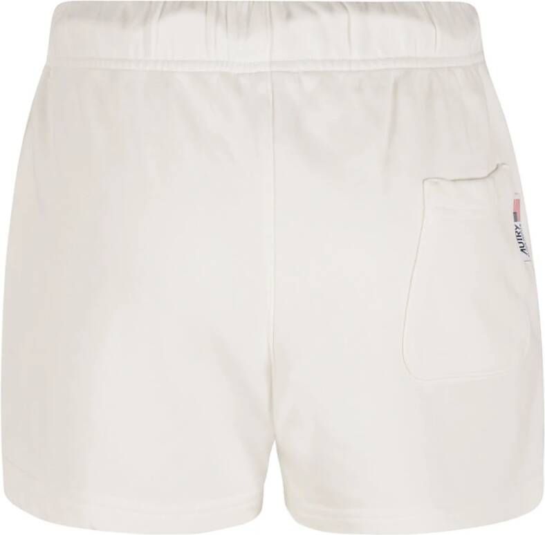 Autry Iconische casual shorts voor vrouwen Wit Dames