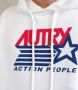 Autry Comfortabele Witte Sweatshirt met Lange Mouwen White Heren - Thumbnail 4