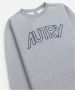 Autry Melange Crewneck Sweatshirt voor Heren Grijs Heren - Thumbnail 3
