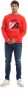 Autry Iconisch Print Sweatshirt Rood Heren - Thumbnail 4