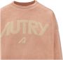 Autry AmourApparel Katoenen Sweatshirt met Voorkantprint Pink Dames - Thumbnail 2