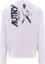 Autry Witte Katoenen Sweatshirt met Bob Lutz Maxi Print White Heren - Thumbnail 2