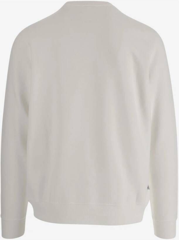 Autry Witte Katoenen Sweatshirt met Logo Detail Wit Heren