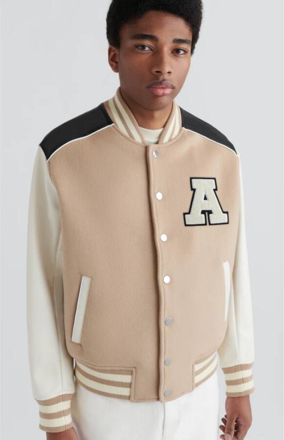 Axel Arigato Ivy Bomberjack Beige Heren
