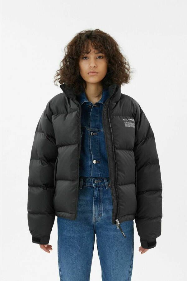 Axel Arigato Observer puffer jas Zwart Dames