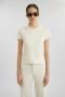 Axel Arigato "Pale Beige Slim T-shirt" Beige Dames - Thumbnail 2