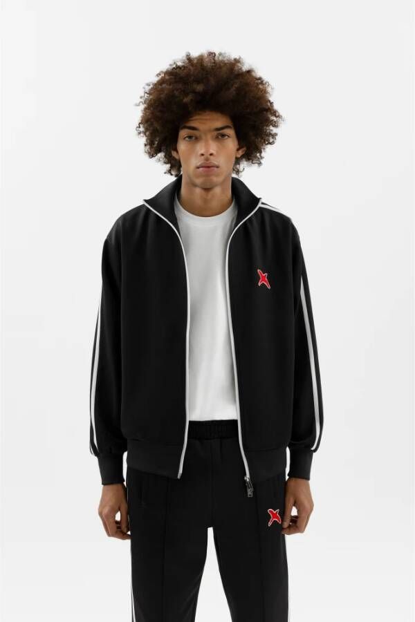 Axel Arigato Rode Bee Bird Track Jacket Zwart Heren
