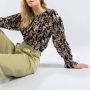 BA&SH Stijlvolle Blouse voor Dames GNY TOP Zwart Dames - Thumbnail 2