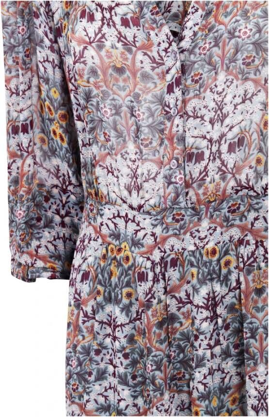 BA&SH Romantische Phoenix Maxi Jurk Beige Dames