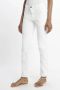 BA&SH Slim-Fit Witte Broek White Dames - Thumbnail 2
